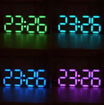 Rainbow Digital Tube Clock Kit